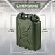 thumbnail image 3 of Contenedor de Agua Scepter 20L Estilo Militar Resistente, 3 of 9