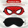 thumbnail image 6 of Silk Sleep Mask, Spider Eye Mask with adjustable headband for children, suitable for sleeping, boys, women, men, travel, party supplies Spider eye mask, 6 of 6