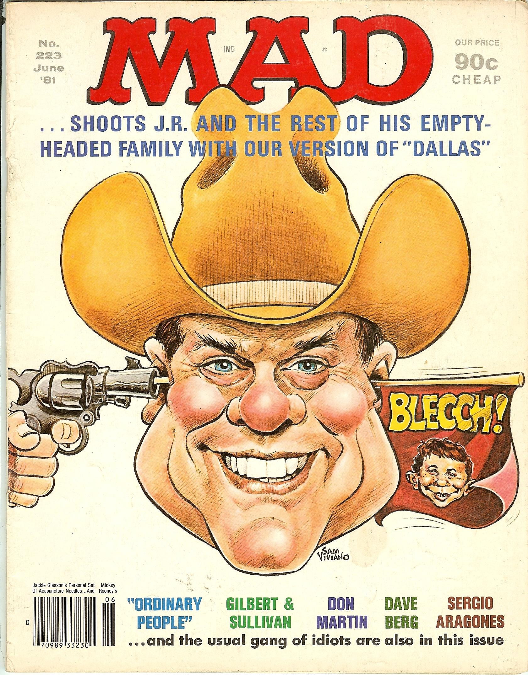 MAD Magazine #223 June 1981 DALLAS