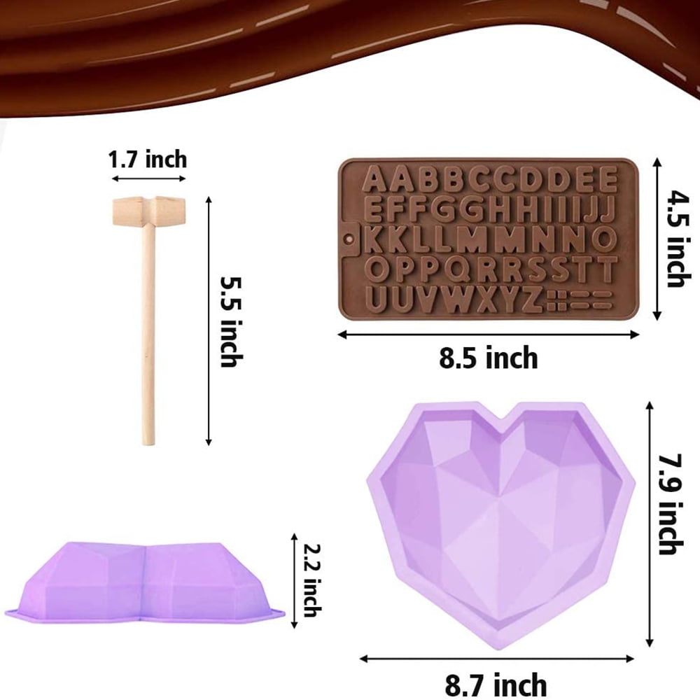 Details about   Mini Heart Shape Silicone Ice Cub Chocolate Mold Mould Kitchen Reusable Supplies 