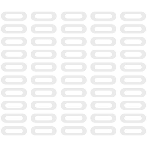 MLINS  50 Pcs Charging Port Sticker Phone Films Luminous Protector Shield