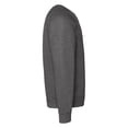 thumbnail image 3 of Fruit Of The Loom - Sudadera con mangas raglan Modelo Belcoro® hombre caballero (Jaspeado Oscuro), 3 of 3