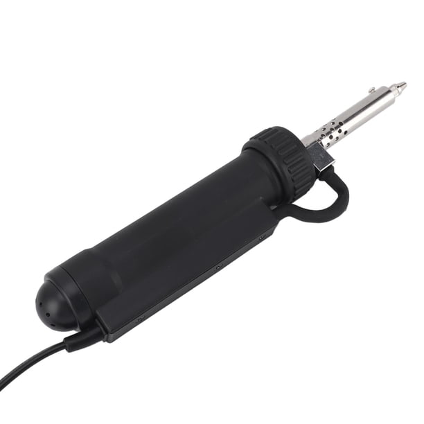 M Buder Desoldador Eléctrico Bomba Succión de Soldadura 30W 110V Enchufe US Negro