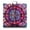 Bohemia, variant on Chic Japanese-Style Floor Pillow - Aesthetic Tatami Mat Seat with Geometric Pattern - Fluffy & Resilient Meditation Cushion for Home Decor