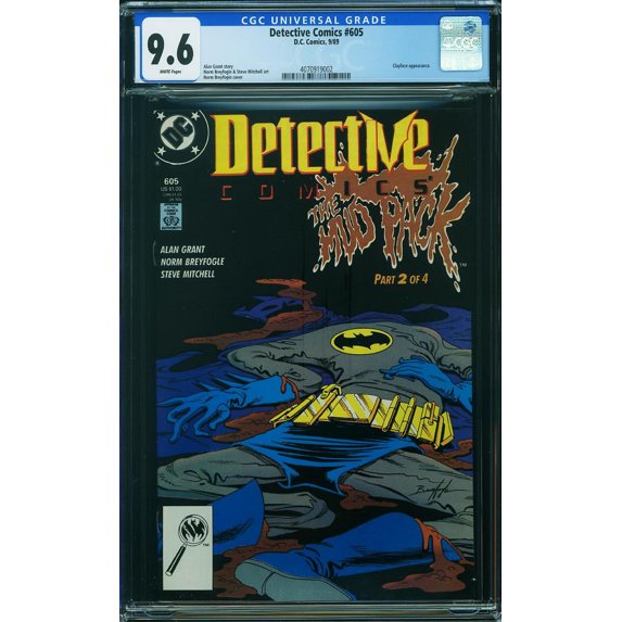 Detective Comics #605 - CGC 9.6 Comic Book