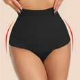 thumbnail image 4 of adviicd Women's Shapewear Tummy Control Thong Mid Waist Lightweight Shaping Underwear Panty Girdle Body Shaper Brief Black, XXL, 4 of 6
