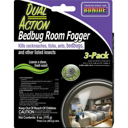 DUAL ACTION BED BUG ROOM FOGGER