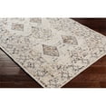 thumbnail image 4 of Surya Bremen 96x120" Rectangle Contemporary Wool Rug in Cream and Gray, 4 of 7