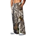 thumbnail image 3 of Men's Baggy Jogger Sweatpants with Pockets Elastic Waist Casual Camo Running Workout Gym Pants, 3 of 3
