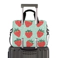 thumbnail image 2 of FORMRS 16" Laptop Bag Carrying Sleeve Case with Handle Travel Shoulder Briefcase, Red Strawberry, 2 of 8