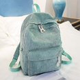 thumbnail image 2 of Backpack Style Soft Fabric Backpack Female Corduroy Design School Backpack For Teenage Girls Striped Backpack Women, 2 of 4
