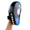 thumbnail image 3 of jinwen Primium Kick Boxing Punch Pad Muay Thai Karate Training Hand Protection Mitt - Blue, 3 of 7