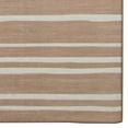 thumbnail image 5 of Linon Outdoor Washable Area Rug Collection, Tan and Ivory, 5' x 7', 5 of 8