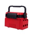 thumbnail image 2 of Caja de aparejos de pesca de doble capa Caja de herramientas de señuelo grueso Suministros de pesca con caña (Rojo) Ndcxsfigh Para Estrenar, 2 of 9