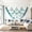Blue, variant on Gecau Decorative Cotton Rope Fishing Net Wall Hanging with Wooden Nautical Ornaments Starfish Sailboat Anchor for Coastal Beach Themed Home Decor