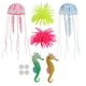 thumbnail image 1 of Decoraciones Artificiales Para Peceras, Adornos De Acuario Que Brillan Intensamente Seguros, 6 Uds. Adorables Para Agua Dulce Para Agua Salada Cergrey Fish Tank Decor, 1 of 8