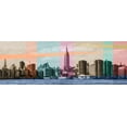 thumbnail image 2 of Big City Photos 24x11 Gold Ornate Wood Framed with Double Matting Museum Art Print Titled - Sound of a City, 2 of 4