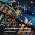thumbnail image 5 of Dragon Bookshelf Tapestry Witchy Mushroom Bookshelf Tapestries Wall Hanging Gothic Medieval Fantasy Moon Dark Academia Book Large Tapestry for Bedroom Living Room Dorm 40 x 60 inch, 5 of 7