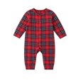 thumbnail image 2 of Yotami Matching Family Christmas Pajamas Set Plaid Holiday PJs Loungewear, 2 of 4