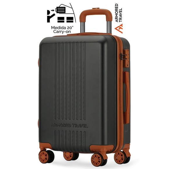 Maleta de viaje Carry-on de mano cabina 20” 10 kg ABS doble calibre candado de alta seguridad TSA LOCK Armored Travel
