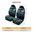 thumbnail image 2 of FOR U DESIGNS Mushroom Pattern 2 Pcs Car Seat Covers Lightweight Automotive Front Seat Cover Comfortable Auto Seat Protector Car Accessories Fit for SUV Truck Sedan, 2 of 7