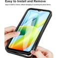 thumbnail image 6 of Slim Case for Xiaomi Redmi A1+ Plus (Not A1) with Screen Protector, Full Body Clear Soft TPU Rugged Bumper Case Shockproof Phone Cover for Xiaomi Redmi A1 Plus QC Pink, 6 of 10