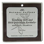 Natural Patches of Vermont - Soothing Itch & Skin Irritation Formula Essential Oil Body Patch Tea Tree - 1 Patch(es)