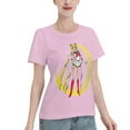 thumbnail image 2 of Women's Basic Short Sleeve T-Shirt Sailor Moon Tsuki Hare 04, 2 of 6