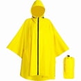 thumbnail image 2 of Impermable Poncho avec Capuche Zip pour Adulte, 2 of 5