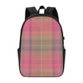 thumbnail image 2 of YFYANG 17" Laptop Backpack, Watercolor Abstract Plaid Fashion Travel Work Backpack with USB and Headphone Cable Interface for Men and Women, 2 of 8