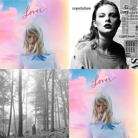 Lover (Deluxe) (Version 1) & Reputation & Folklore (Edited) & Lover (Deluxe) (Version 4) [CD Bundle]