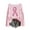 #042 Pink, variant on Women's Breast Cancer Awareness Pullover Top, Cotton Kitted Sweater Pullover Tops, Size: S-2XL