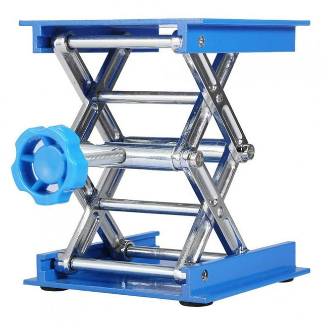 Lab Jack Scissor Lift,100*100mm aluminium oxide Lab-Lift Lab Lifting Platform Lab Lift Lifting Platform Precision Engineered