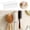 White, variant on 4 Pcs Acrylic Hair Brush Holder Wall Mounted, Clear Bathroom Organizer with Adhesive, No-Drill Vanity Storage Rack for Combs & Toiletries, Space Saving Design for Bathroom