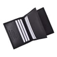 thumbnail image 2 of RFID Blocking Premium Genuine Leather Multi Credit Card Holder Wallet with Center Flap RFIDP74, 2 of 14