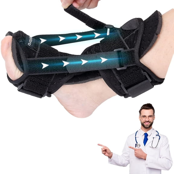 Ankle Support Brace, Breathable Neoprene Sleeve, Adjustable Wrap