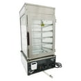 thumbnail image 1 of 5 Layers Electric Hot Food Warmer Display Case Hot Dog Steamer Warmer 86-230℉ 110V, 1 of 12