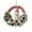 B, variant on Christmas Snowman with hat Wreath | Front Door Hanging Ornament | Artificial Holiday Decoration | Indoor Outdoor Xmas Party Decor | 11.02inch(28cm)