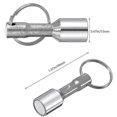 thumbnail image 2 of 6 Pieces Metal Magnet Keychain Magnetic Keychain Pocket Keyring Magnet Holder With Split Ring Xxf, 2 of 4