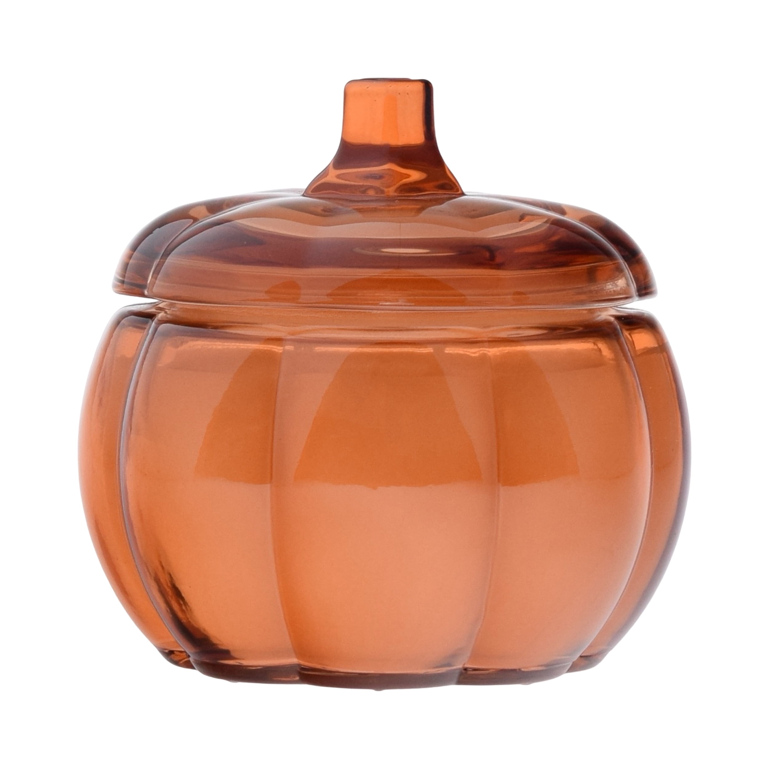 (2 pack) Better Homes & Gardens Pumpkin Snickerdoodle Swirl Scented 2-Wick Pumpkin Jar Candle 13.8oz