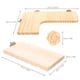 thumbnail image 3 of 1pc Plancha de pelo Plancha de pelo profesional Plancha de pelo en forma de V, 3 of 6