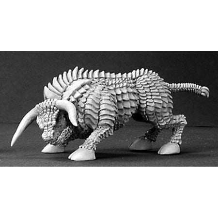 Plated Brass Figure - Reaper Miniatures Brass Bull #03208 Dark Heaven Legends Unpainted Metal Figure