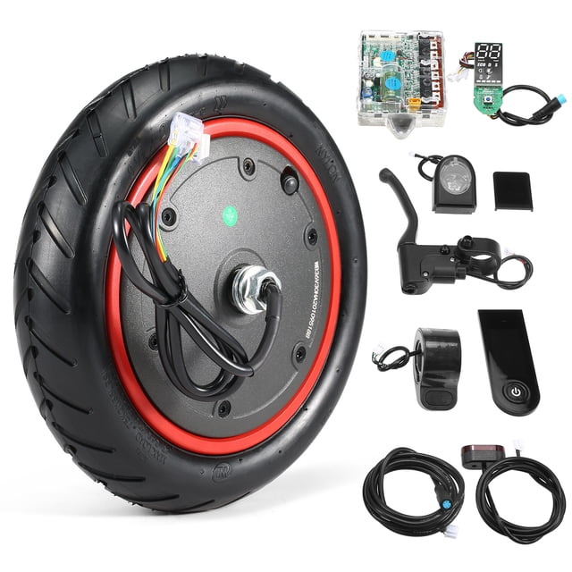 Motor Motor 350W Motor de scooter eléctrico Rueda de motor Motor de rueda de conducción con controla Tomshoo Motor Motor