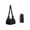 Black, variant on Leodye 1PCS Foldable Adjustable Travel Foot Sling Hammock Leg Rest Support for Airplane Car Seat office Desk Long Trip -27.56x17.32x9.45in