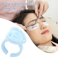 thumbnail image 3 of 100pcs Coeur Extension de Cils Bague Titulaire de la Colle Tasse de Cils (Blanc), 3 of 9