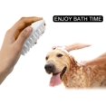 thumbnail image 2 of Cepillo para perros para muda y aseo, cepillos de masaje para baño de gatos, color blanco Jormftte WMZY-91-3, 2 of 7