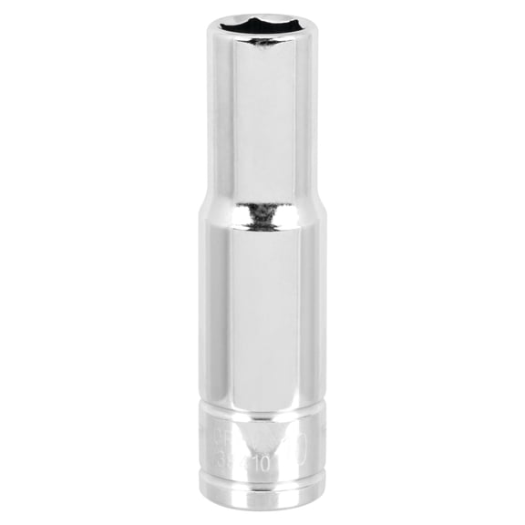 Performance Tool W38410 3/8-Inch Drive 6-Point Socket, 10mm