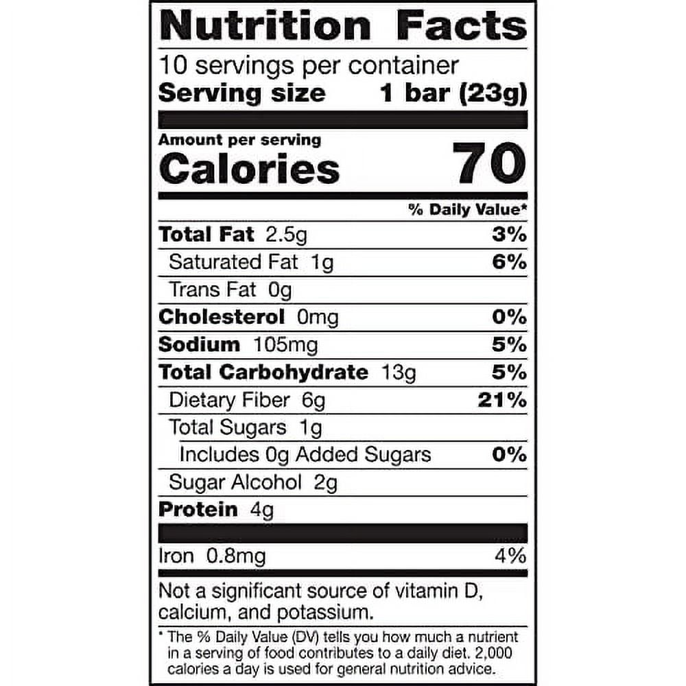 Fiber One 70 Calorie Chewy Snack Bars, Chocolate Peanut Butter, 10 ctRDDC22