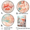 thumbnail image 3 of Designart "Wondrous Undersea Realm Of Pink Jellyfish" Jellyfish Floater Framed Canvas Art Print, 3 of 5