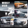 thumbnail image 5 of Headlight Restoration Kit, Headlight Cleaner Automotive Headlamp Headlight Cleaner Restores Clear Yellowed Car Plastic and Protects from Re-Oxidation Includes Coating Agent and Towel, Sponge Wipe, 5 of 5